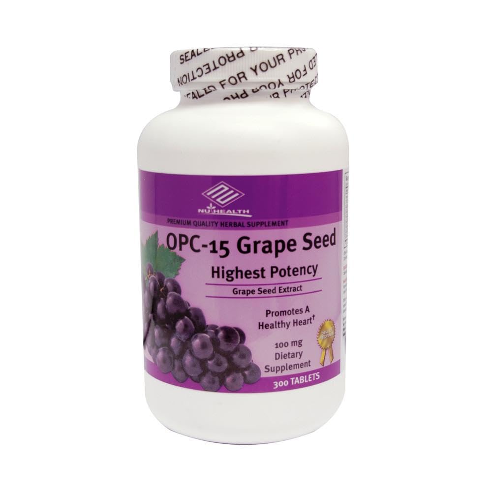 OPC-15 Grape Seed Extract 100 mg, 300 Tabs, Anti-oxidant Goed Product