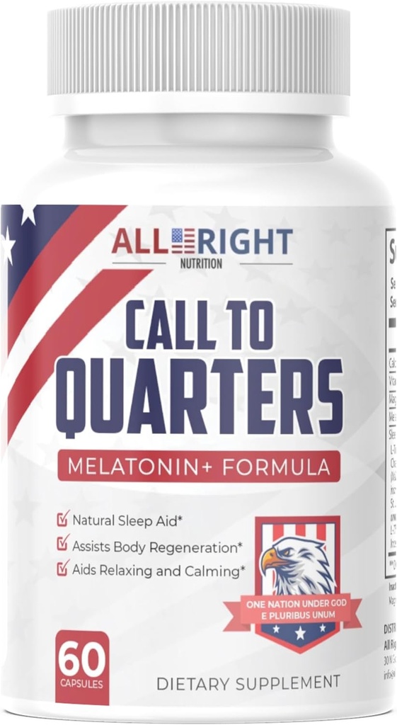 Call to Quarters - Slaaphulp & ontspanningsformule - 60 capsules