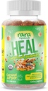HEAL Mind & Body Recovery USDA Certified Organic Gummies – Natural Recovery Support, Vegan & Gluten-Free, infusé avec le curcuma sauvage, Ginger de Ceylan sauvage et Chaga (60 Gummies, HEAL)