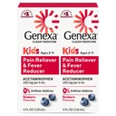 Genexa Acétaminophène propre pour les enfants. Ingrédients préférés des pédiatres.
