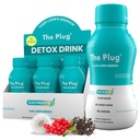 De Plug Lever Reiniging Detox & Reparatie Drink Elektrolyten Biologische Kruidenvloeistof Ontgiftende Lichaam Planten Supplement Ondersteuning Gewichtsverlies Natuurlijke Gezondheid Hydrate Sport Energie Immuniteit Shots Mineralen Vitaminen
