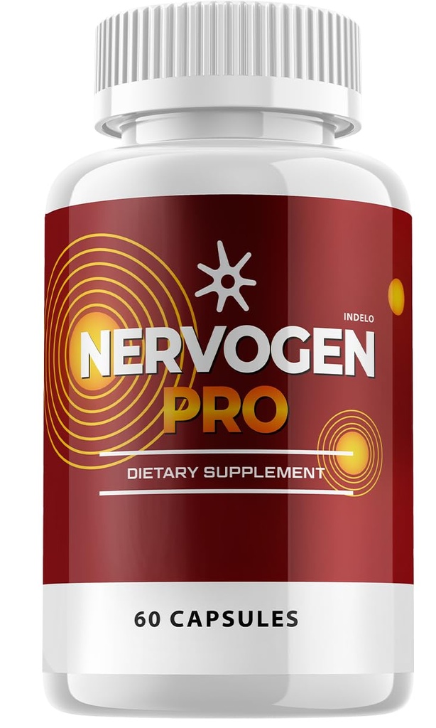 Nervogen Pro Capsules, Nervogen Pro pour les capsules de neuropathie, Nervogen Pro formule avancée supplément alimentaire, vitamine C Zinc amélioré - Nervogen Pro Reviews (60 capsules)