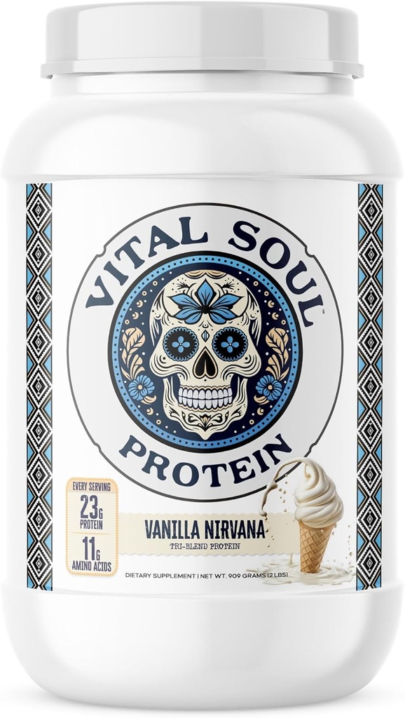 Poudre aux protéines, Poudre aux protéines de lactosérum, Poudre aux protéines de la vanille, Meilleure poudre aux protéines pour smoothies, Protéines de lactosérum, Poudre aux protéines de la caséine 23g, 26 portions