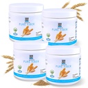 Ja, dat kan je wel! Drink Booster - Biologische Groenen Superfood Powder Drink Mix - 4 Pack met Alfalfa Grass, Tarwegras, Kale, Gerstgras, Lemon Juice Powder - Rijk aan antioxidanten, Vitaminen en Mineralen.