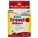 Lil' Giggles Kids Medicated Lollipops - Sweet Gentle Relief for Kids & Non-Drowsy - for Car Disease, Travel Misselijkheid & Motion Sickness Relief - Homeopathische Remedy Children's Love - Cherry Flavor 12 CT
