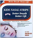 30 Natuurlijke Drugvrije kinderen Betere adem Neus Strips voor neuscongestie, Allergie, Koud, Griep, Sinus, Duffy Neus, Snurken, Deviated Septum, Slaaphulp, Athletische prestaties - Leeftijden 5 en hierboven