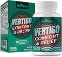 Liposomale Vertigo Supplement 1600MG, geavanceerde absorptieformule, natuurlijke binnenoorbalanssupplement met Gember & Ginkgo Biloba Extract, 60 Softgels, 30 dagen levering