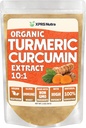 XPRS Nutra Biologische Kurkumapoeder Extract 10:1 - Premium USDA Biologische Curcumapoeder voor Immuniteit - Vegan Vriendelijk Pure Curcuma voor Gut Health (2 Ounce)