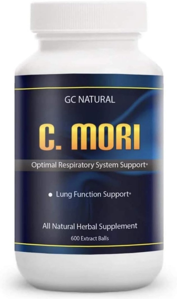 C. Mori door GC Natural 100% Herbal Optimal Respiratory Supplement voor de longen