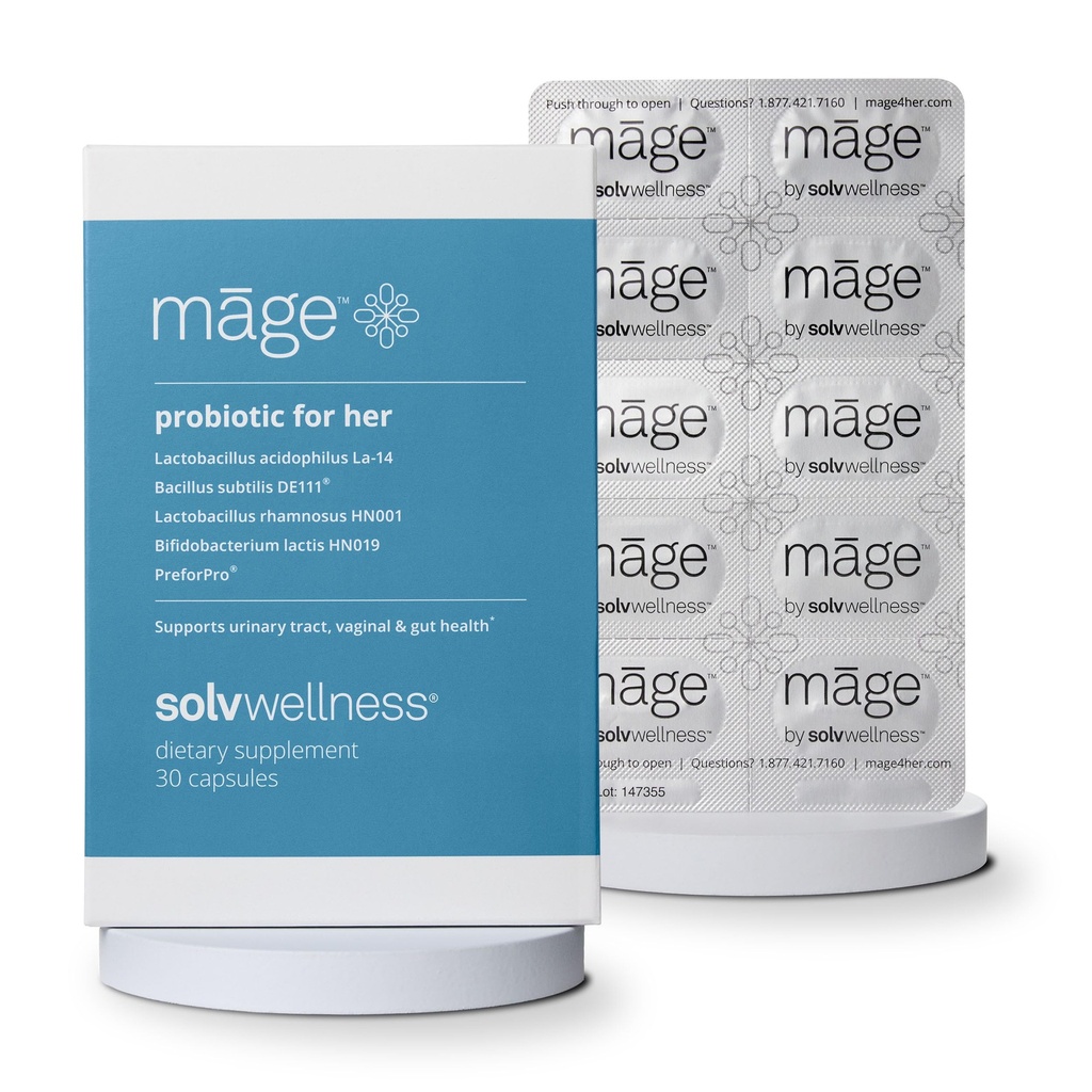 Mage by Solv Wellness Probiotic for Her, Daily Women