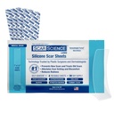 Medical Grade Siliconen Scar Sheets - 7" Herbruikbare water-resistant Siliconen Tape voor littekens - Heldere ademende tape voor C-sectie, Tummy Tuck, Chirurgische littekens, en Keloids - 4-Pack
