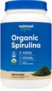 Nutricost Biologische Spirulina Poeder 2 LB - Pure, Certified Organic Spirulina