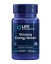 Life Extension Ginseng Energy Boost, Energy Support, Healthy Stress Management, Glutenvrij, Non-GMO, Vegetarisch, 30 Capsules
