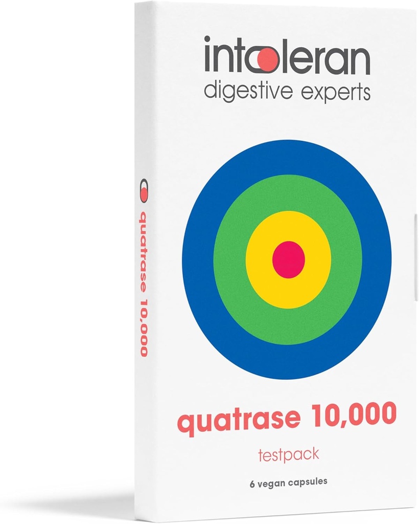 Intoleran Quatrase Forte Digestive Enzymes Testpack - 6 capsules 