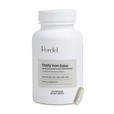 Peredel quotidien Ease de fer, 15MG suppléments de fer avec Magnésium, Vitamine C, et Vitamine B12 pour le soutien des nutriments et de l'énergie, Capsules pour les femmes et les hommes, Soy, Sans lait et sans gluten, Non OGM, 30 pilules