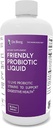 Dr. Berg's Friendly Probiotic Liquid Supplement Drink Mix w/12 Live Probiotica Strains & Lactobacillus Acidophilus - Digestieve gezondheid, immuunsysteem & Gut Support for Men Women & Kids -1 Month Supply
