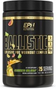 BALLISTIC Pre Workout #1 New Pre Workout Powder w/Nitric Oxide Booster, Electrolytes, Cafeïne & Nootropics, Focus, Uithoudingsvermogen, Energie, Hydration for Men & Women - Citrus Blast
