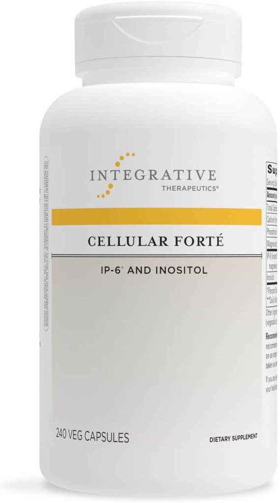 Integrative Therapeutics Cellular Forte - Immune Support Supplement met IP-6 en Inositol* - Glutenvrij - Zuivelvrij - Veganistisch - 240 Capsules