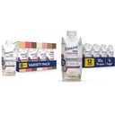 Zorg ervoor dat Max Protein Nutrition Shakes, Variety Pack, met 30 g Proteïne & Max Proteine Nutrition Shake met 30 g Proteïne, 1 g Suiker, Hoge Proteïne Shake, Franse Vanille, Liquid, 11 fl oz (verpakking van 12)