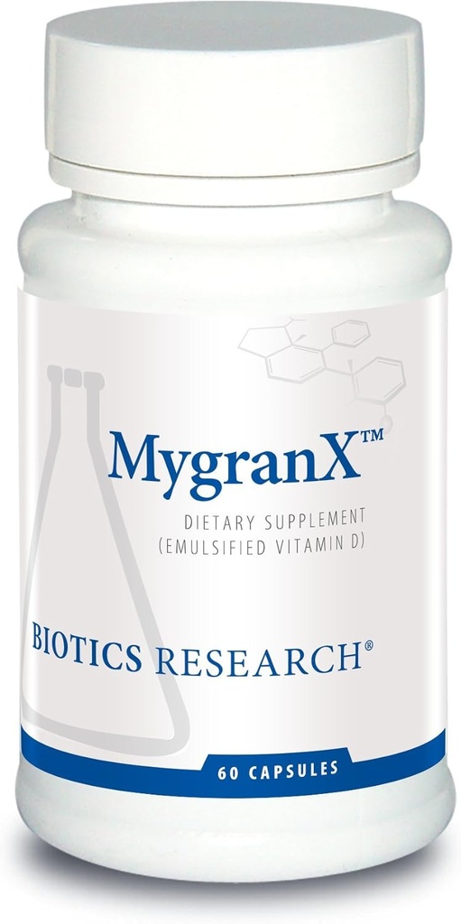 Biotics Research MygranX Neurological Support, Supports Mental Wellness & Calm Support, Muscle Relaxation, Butterbur, Feverfew 60 Capsules