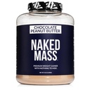 Naakt Chocolade Pindakaas Massa - 1.280 Calorieën, 50G Proteïne, Niets Kunstmatig. Alle natuurlijke Weight Gainer Proteïne Poeder - 8Lb Bulk, GGO-vrij, glutenvrij en sojavrij
