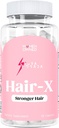 Laura Posada Vrouwen Hair-X Advanced Haar Versterking Supplementen voor zichtbaar dikker, sterkere haargroei met vitamine C, B12 - Niet-GMO 60 Tel 100% Natuurlijke Made in The USA