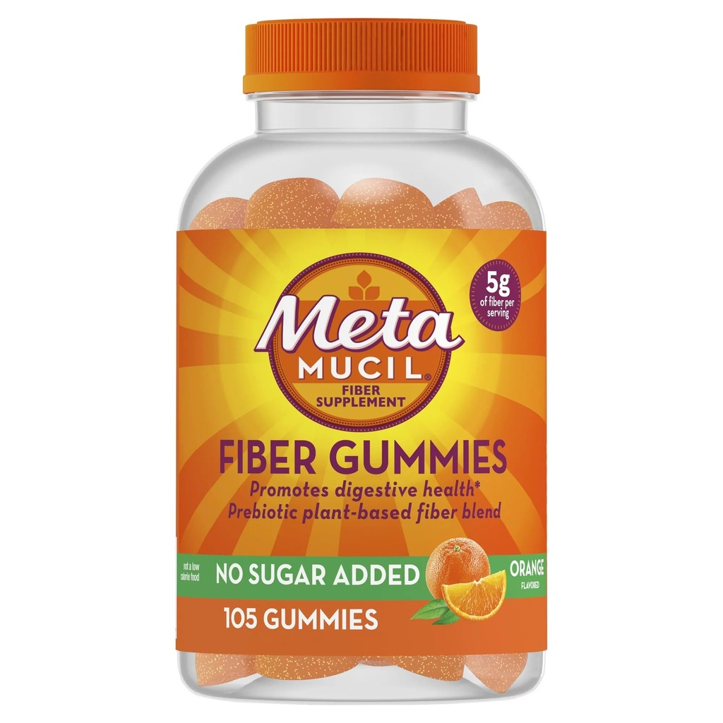 Metamucil, Fiber Gummies, 105 Tel.