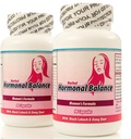 Balance Hormonal. Supplemento Natural para balancer las hormonas femeninas. Set de 2 frascos con 90 capsulas CADA uno. Tratamiento para 3 Meses. 100% natuurlijk