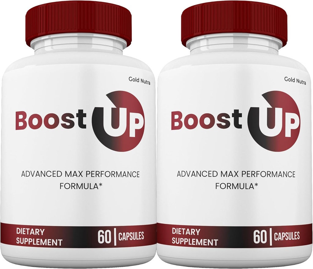 Boost Up Capsules, Boost Up Pillen, Alle Natuurlijke Supplement, BoostUp Maximale sterkte Pastilla's 60 Capsules per fles (2 verpakkingen)