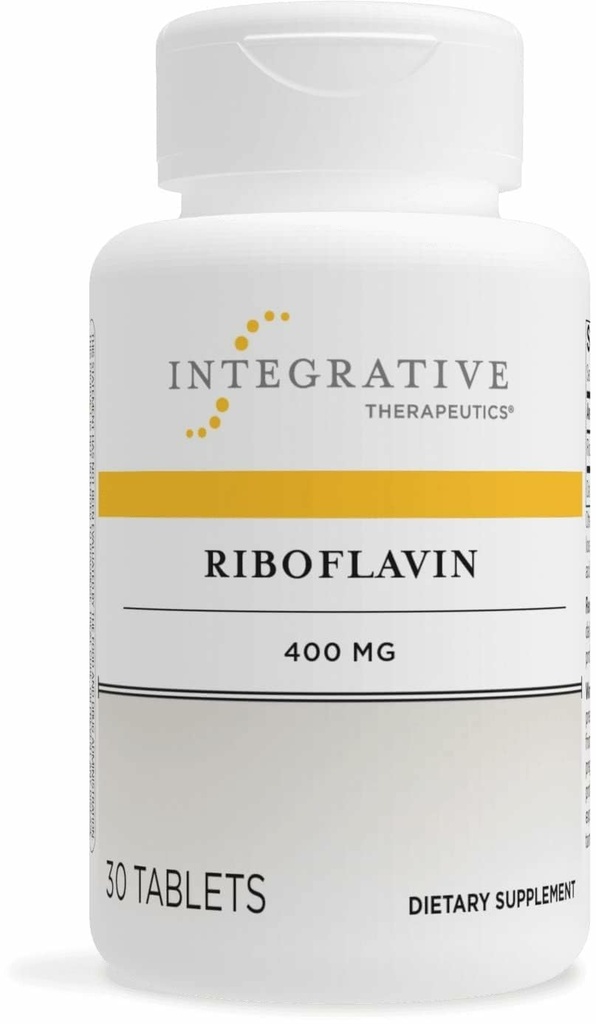 Integrative Therapeutics Riboflavine - B2 Vitamin Supplement for Cellular Energy Support* - Supports Vitality & Red Blood Cell Production* - Glutenvrije & Dairy-Free - 30 Tellen (30 Diners)