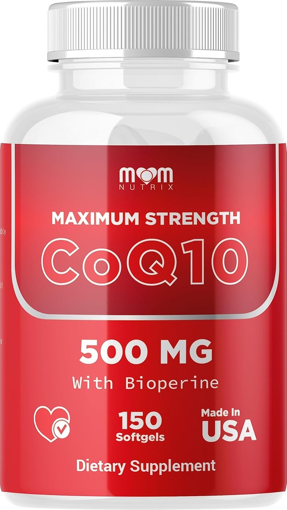 Dr. JOEL'S MOM Nutrix CoQ10 500mg Cellular Energy Production Support 