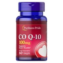 Puritan's Pride Coenzyme CoQ10 100mg, Dieetsupplement voor de gezondheid van het hart, bloeddruk, Orale Gum Gezondheid, en gezonde Veroudering Ondersteuning, 60 Servers, Snelle Release Softgels
