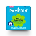 Formule multisymptômes de la pamprine, avec acétaminophène, soulagement des symptômes de la période menstruelle incluant crampes, douleur, ballonnement et irritabilité 40 Caplets