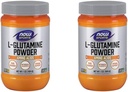 NOW Foods L-Glutamine Pure Powder, 16 Ounce (verpakking van 2)