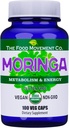 De Food Movement CO. Moringa - Certified Organic Superfood, Whole Body Wellness, Natural Energy Support, Ondersteunt gezonde stofwisseling - 100 Vegan Capsules