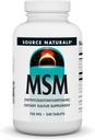 Bron Naturals MSM (methylsulfonylmethaan), 750mg - 240 tabletten