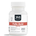 365 door Whole Foods Market, Folic Acid 800mcg, Vegan, 250 tabletten