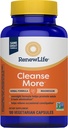 Vernieuwen Life Detox Reinigen Meer, Vermindert opgeblazen gevoel en herstelt Regularity, Overnight Constipatie Relief, Soja, Zuivel en glutenvrij, 100 Capsules
