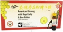 Amer Ginseng met Royal Jelly Bee Pollen (10 Single Serving Botts)