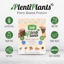 Body Nutrition PlentiPlants Plant Based Protein Powder, Dairy-Free Protein zonder soja of kunstmatige ingrediënten, Natuurlijk Flavored Biologische Plant Proteïne Shake, Chocolade Pindakaas, 38 g