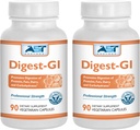 Digest-GI Digestieve Enzyme - (90 x 2) Vegetarische Capsules-Vertering en opgeblazenheid Verlichting voor vrouwen en mannen