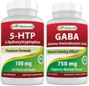 Best Naturals 5-HTP (5-hydroxytryptofaan) 100 mg & GABA 750 mg