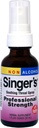 Kruiden Etc. Singer's Saving Grace Professional Strength Non-Alcohol Spray - Herbal Support for Soothing Throat - Throat Comfort Spray with Yerba Mansa & Licorice - 1 fl oz (Ongeveer 75 porties)