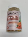 Promouvoir la santé de la peau avec nos gummies naturelles de curcuma, de poivre noir et de gingembre, 80 comtes (paquet de 1)