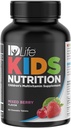 IDLife Gemengde Berry Kids Voeding Kauwtabletten - Essentiële 24 Vitaminen en Mineralen voor het kweken van lichamen - Dagelijkse voedingsondersteuning - 60 Tel.