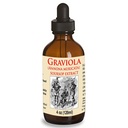 Extrait de sourcils liquides de Graviola biologique 4 oz Teinture de fabrication sauvage (Annona Muricata) : Immune System Booster (4oz)