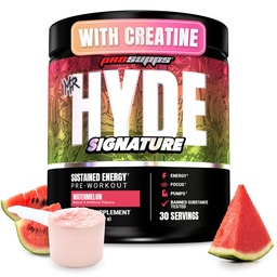 PROSUPPS de heer Hyde handtekening pre workout poeder met Creatine, Beta Alanine & Cafeïne - Performance, Energy & Endurance - Clean Fitness & Gym Supplementen voor mannen en vrouwen (Watermeloen, 30 porties)