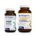 Metagenics Bundle - PhytoMulti Without Iron & OmegaGenics EPA-DHA 720-120 Tablets of PhytoMulti for Overall Health - 120 Softgels of EPA-DHA 720 for Heart, Musculoskeletal & Immune System Health*