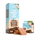 MRE Alimentation d'urgence - 7 jours Coconut Biscuit Bars MRE Repas Militaires 2024 Trousse de survie - 20 ans Durée de conservation Camping Fournitures de randonnée