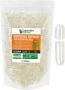 XPRS Nutra Maat 1 Lege Vegan Capsules - 1000 Tel Clear Veggie Capsules voor de meest essentiële oliën - Lege plantaardige pillen - DIY Olievulling